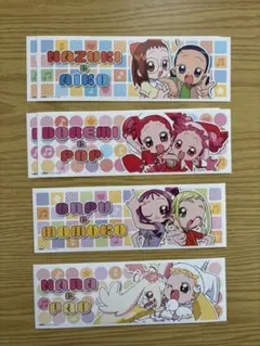 おジャ魔女どれみ ロングステッカー