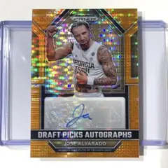 49호세 알바라도 Auto Prizm Knicks NBA