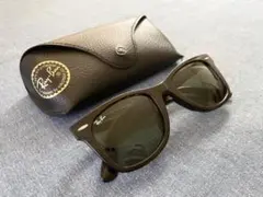 Ray-Ban Wayfarer サングラス ブラック ケース付き