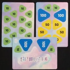 マーカーシート　３枚　【ホロライブ　ホロカ　スタートデッキ】