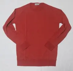 新品 John Smedley 最高級メリノウール ラウンドネック　Lサイズ