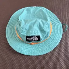 THE NORTH FACE ベビー帽子 KS アクアブルー/オレンジ　ハット