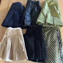 ZARA バイラビット　スカート ショートパンツ　まとめ売り130cm