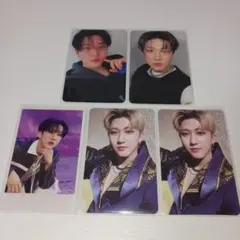 strayKids　スキズ　チャンビン　トレカ　5枚セット　まとめ売り