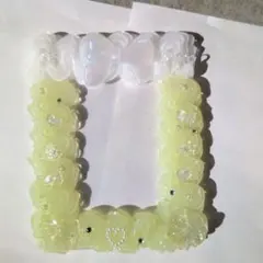 メロンクリームソーダ風 ホイップデコトレカケース