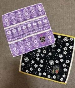 ANNA SUI タオルハンカチ　2枚セット