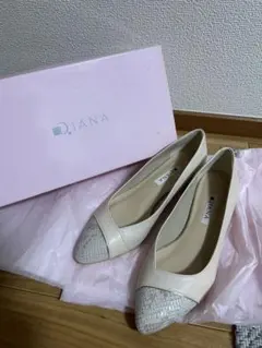 [値下げ2/11まで(2900→1999円)]Dianaダイアナベージュパンプス