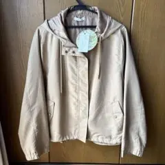 【新品】レディース ジャンパー フード付き LLサイズ