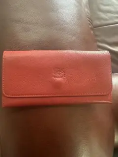 イルビゾンテ　レザー 長財布 レッド