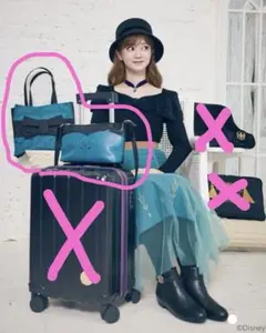 エルサ キャリーオンバッグ ショルダーバッグ しまむら ちはる