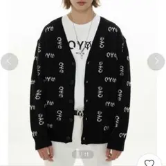 LOGO KNIT CARDIGAN OY オーワイ カーディガン 韓国のサムネイル