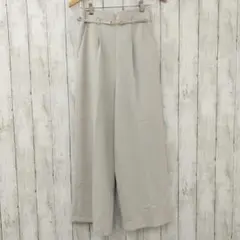 【 プロポーションボディドレッシング 】ジョーゼット ワイド スラックス パンツ