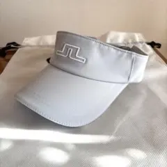J.LINDEBERG ホワイト バイザー