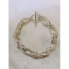 【限定価格】シルバーチェーンブレスレット 銀925 ユニセックス  シルバー