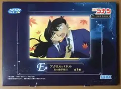 新品未使用 名探偵コナン 一番くじアクリルパネル 紅の修学旅行 新一＆蘭 E賞