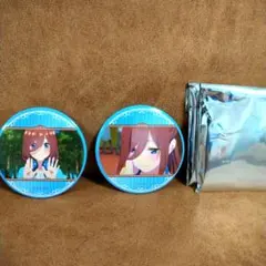 五等分の花嫁 ハピネス缶バッジ くじ 缶バッジ 中野三玖