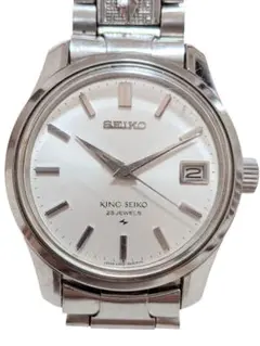 セイコー SEIKO KING 手巻き アンティーク腕時計 稼働品