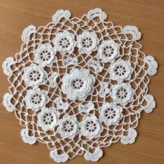 ハンドメイド レース編み ドイリー 12枚セット - メルカリ