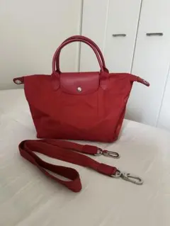 2026年最新】Longchamp カラー：レッド系 レディース ショルダーバッグ