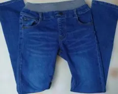 デニムブルー ロングパンツ