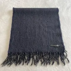 KATHARINEHAMNETT(キャサリンハムネット) マフラー美品  - ダークグレー カシミヤ KATHARINE HAMNETTキャサリンハムネット ストライプ柄 マフラー - メルカリ