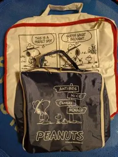 ジェラートピケ×スヌーピー トラベルケース 2個セット 雑誌付録 新品未使用