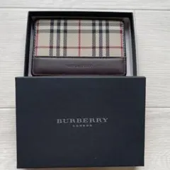 ◎バーバリー◎BURBERRY チェック柄 名刺入れ 箱ありのサムネイル