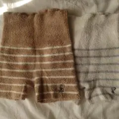 スヌーピーのフリースパンツタイプ腹巻　2点セット