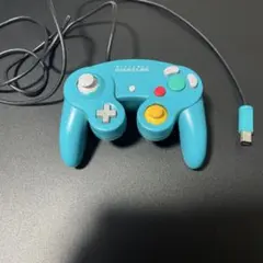 任天堂 ゲームキューブコントローラー アクアブルー　後期型