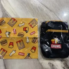 マック　福袋　2023 CHUMS ショルダーバッグ　クリーナークロス　限定