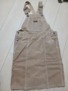 ブリーズ　ジャンパースカート　140センチ　コーデュロイ