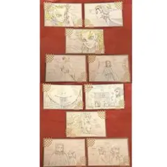 鬼滅の刃　ufotable DINING お楽しみくじ　ポストカード　煉獄杏寿郎