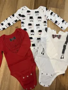 koala baby ボウタイロンパースセット 6ヶ月用のサムネイル