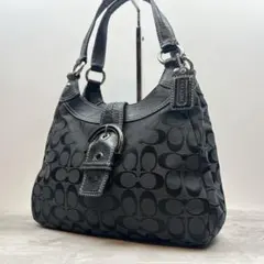 【美品】コーチ トートバッグ ソーホー ホーボー シグネチャー y2k