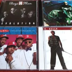 【Boyz II Men 】【R. Kelly】　CD アルバム　4点セット