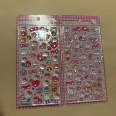 【正規品】ボンボンドロップシール ハローキティピンク 赤 サンリオ 第2弾