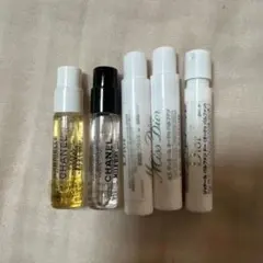 CHANEL & Dior ミニ香水サンプル 5本セット