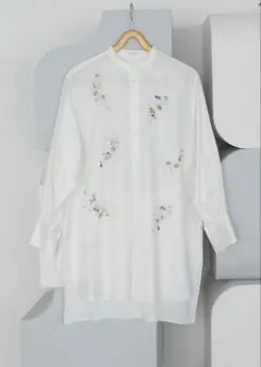 トゥモローランド　マカフィー　コットンモールスキン チュニックブラウス