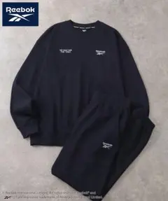 金曜日まで掲載Reebok ブラック トレーナー・スウェット 上下セット