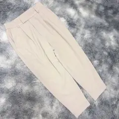 WHITE JOOLA ホワイトジョーラ（M）テーパードパンツ スラックス