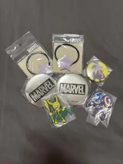 MARVEL マーベル ロキ Loki 缶バッジ マーベルMARVEL TVシリーズ/ロキLOKI 「LOKI」デザインBIG缶