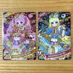 ひみつのアイプリ　ひまり　みつき　メロディバズリウムハーモニー　ピンク　ブルー