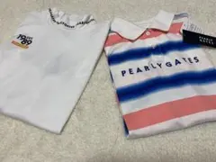 【超美品】パーリーゲーツ　ゴルフウェアレディース　2点セット