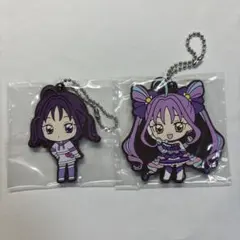 キュアキュンキュン　紫雨こころ　ラバーマスコット　キミとアイドルプリキュア