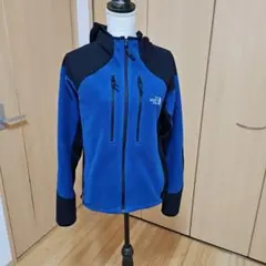 THE NORTH FACE フリースジャケット 青/黒　Mサイズ