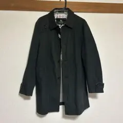 人気希少バーバリーブラックレーベル　ステンカラーコート　モノグラム　ノバチェック