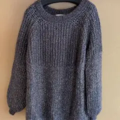 TORRAZZO DONNA グレー系長袖ニット