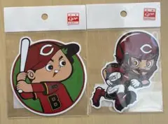 カープ　アメフト　ステッカー　2枚　完売品♫