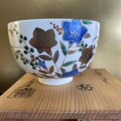 茶道具 茶碗 小柳庸山 古代黄交趾 菊置上 - メルカリ