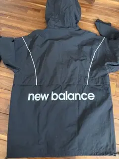 new balance ウィンドブレーカー M 黒